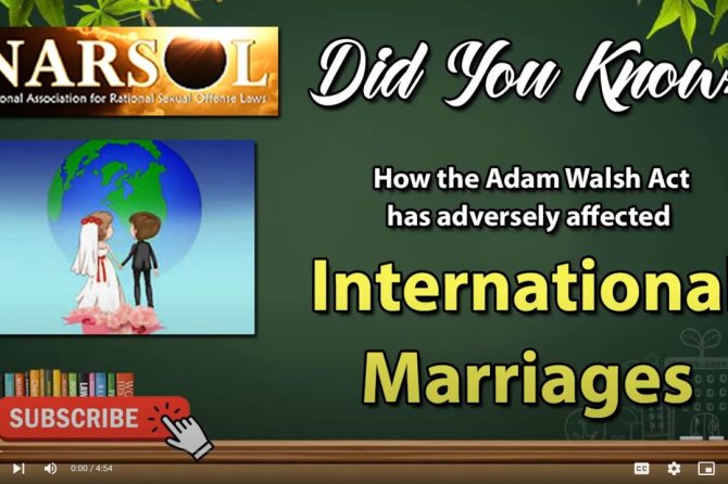 International Marriages & Adam Walsh Act